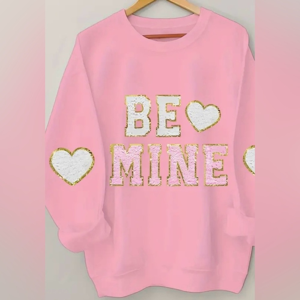 Women’s Valentines Day “Be Mine” Sweatshirt
